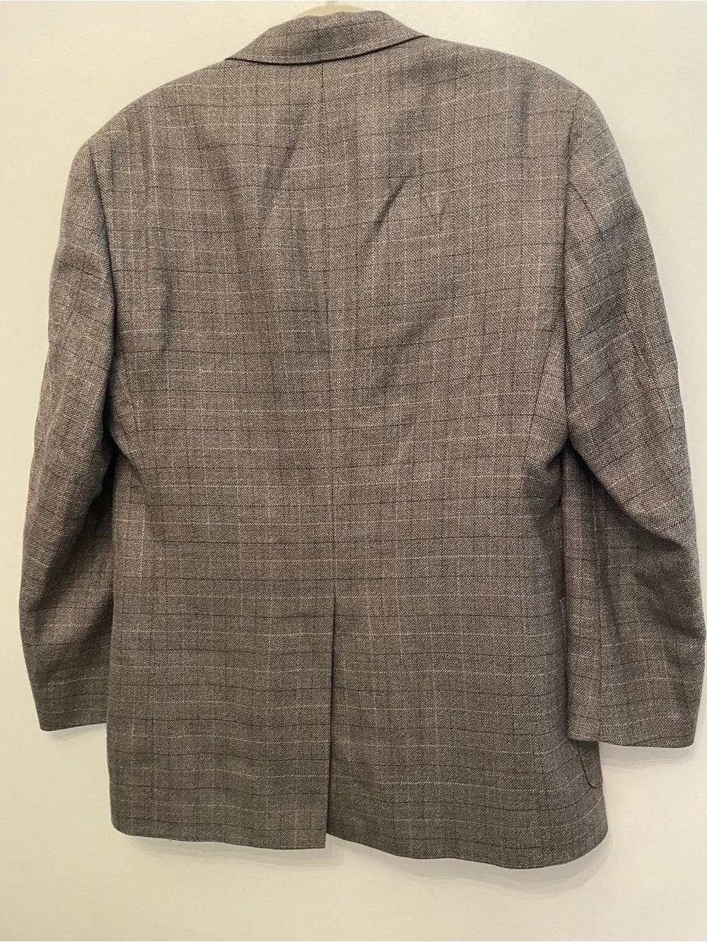 Vintage Tommy Hilfiger Gray-Brown Glen Plaid Sport Coat